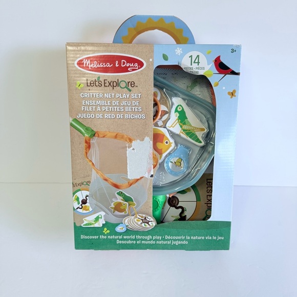 Melissa & Doug Let's Explore Critter Net Set - Picture 1 of 7